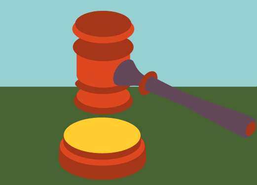 Photo of a gavel