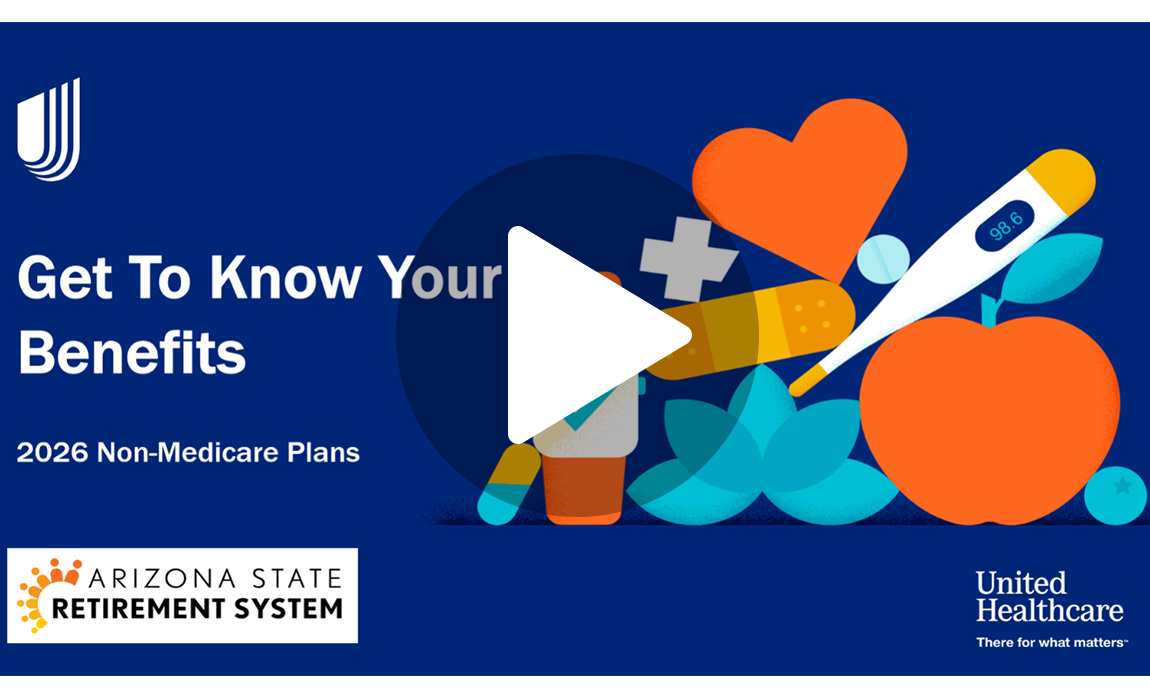 ASRS 2025 Non-Medicare Plan Benefits